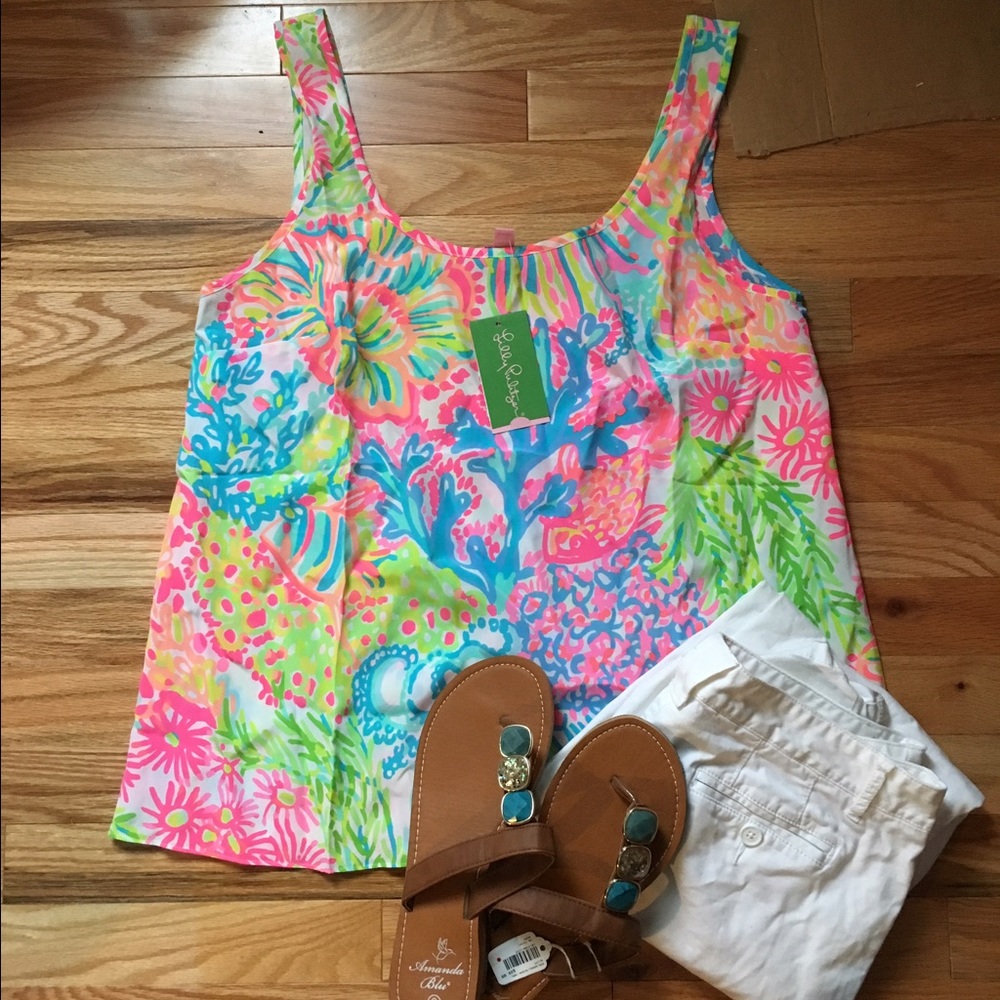 Lilly Pulitzer Silk Tank
