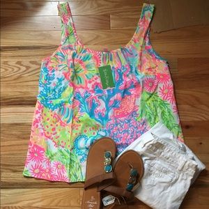 Lilly Pulitzer Silk Tank