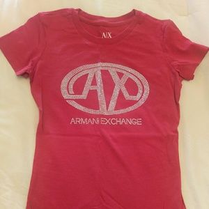 Armani Exchange Embellished T-shirt