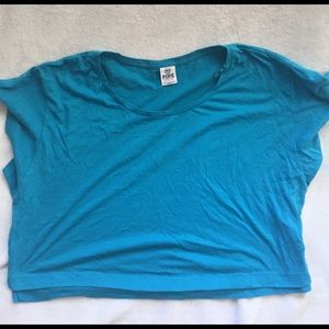 PINK Victoria's Secret Tops - VS pink crop t shirt size XS PINK Victoria's Secret Tops - VS pink crop t shirt size XS