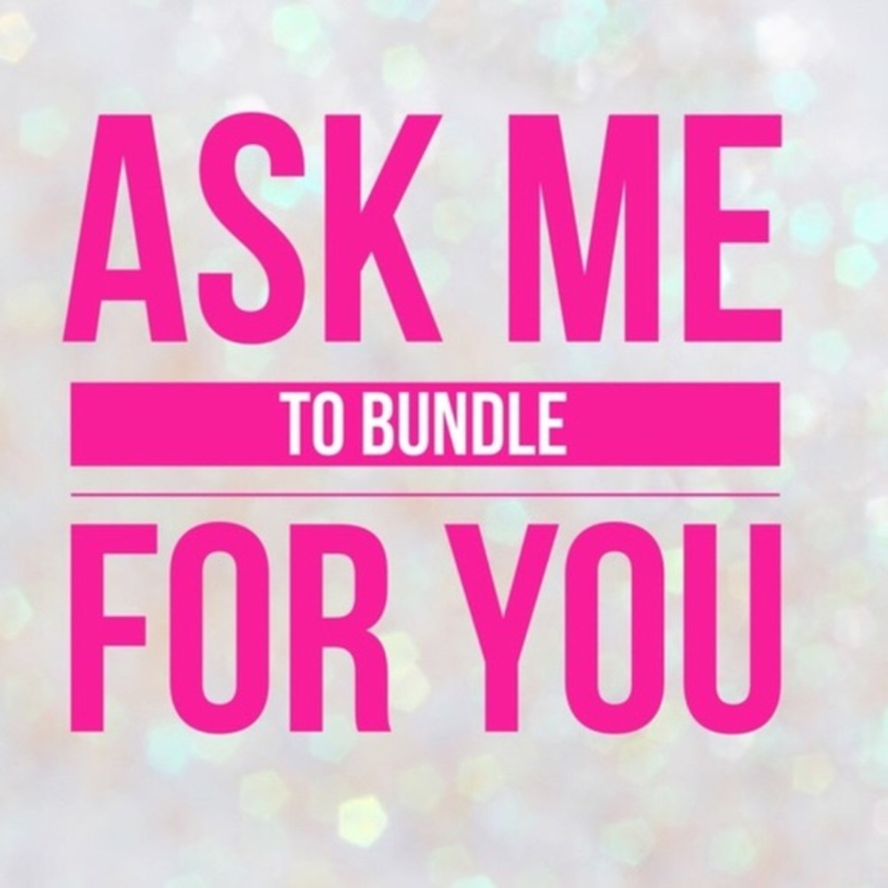 Ask me to bundle!!