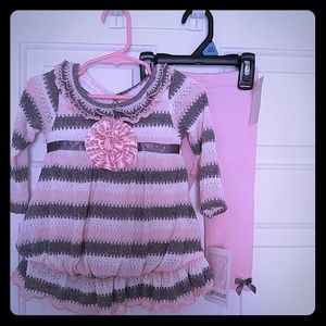 Girls 12 month 2 piece outfit