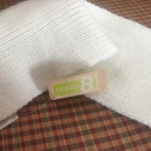 Dove white infinity scarf