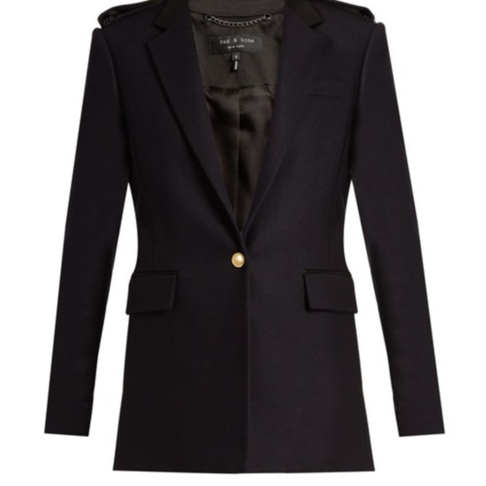 Rag and bone Ashton wool blazer size 0