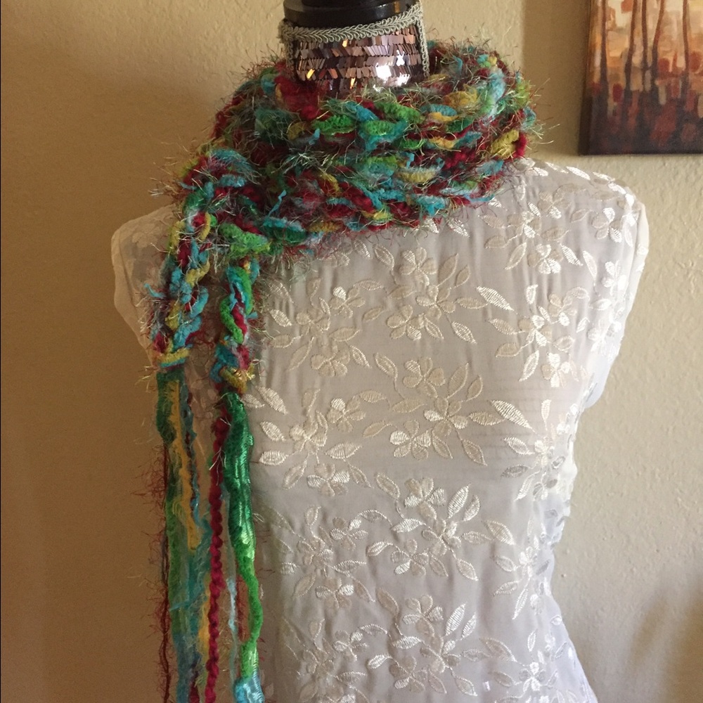 Crochet scarf