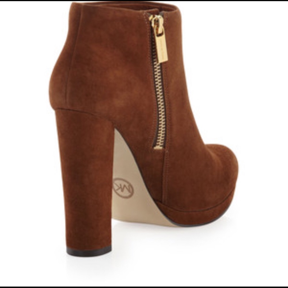 Michael Kors Brown Booties