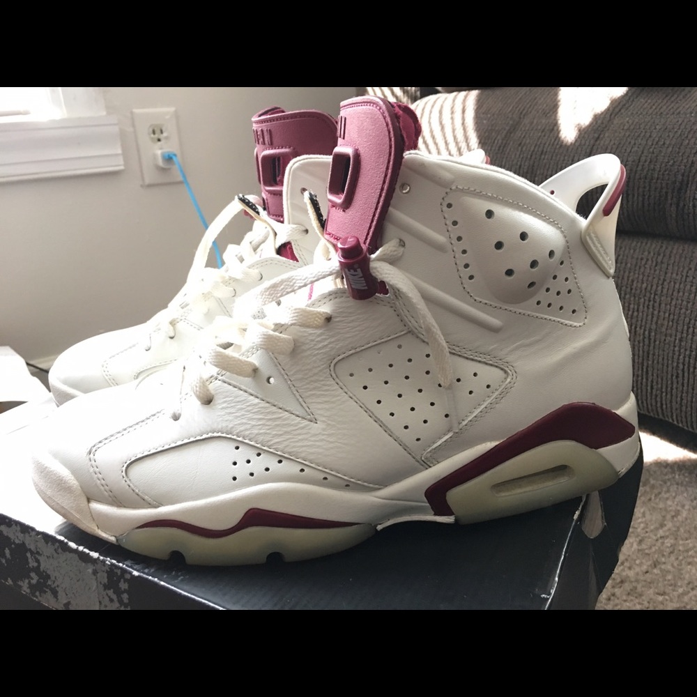 "Maroon" Jordan 6