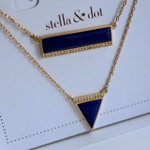 Stella & Dot Stone Element Necklace