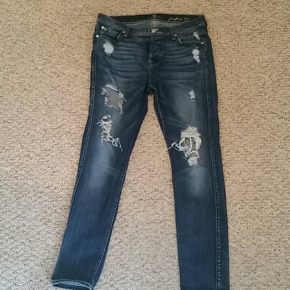 7 For All Mankind Denim - 7 For All Mankind Josephina Skinny Boyfriend