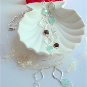 Stella & Dot Arabesque Link Necklace