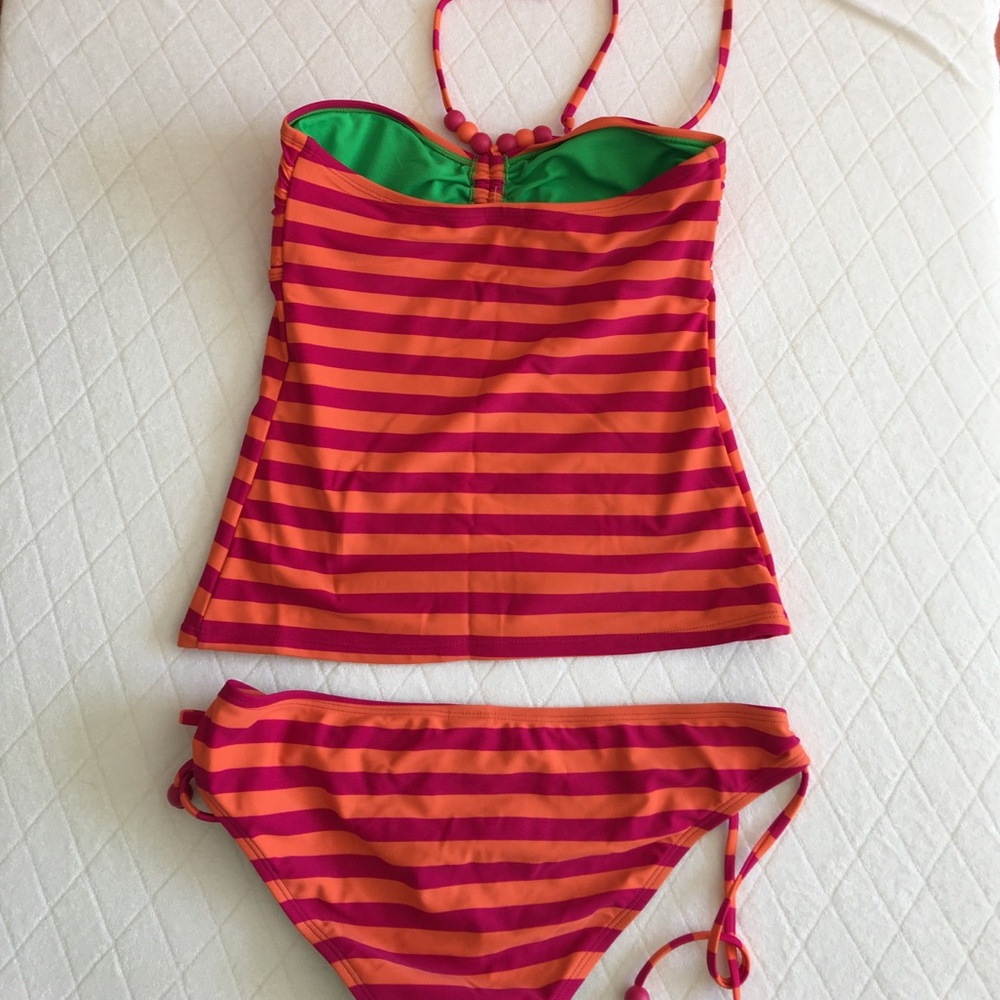 Orange and Pink swim suit - Picture 2 of 4