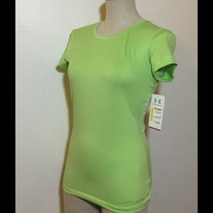 Under Armour HeatGear Fitted Shirt Size Small NWT