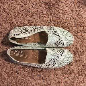 Mint Crochet Toms