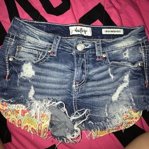 Daytrip capricorn high rise shorts