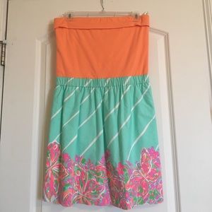 Lilly Pulitzer Strapless Dress