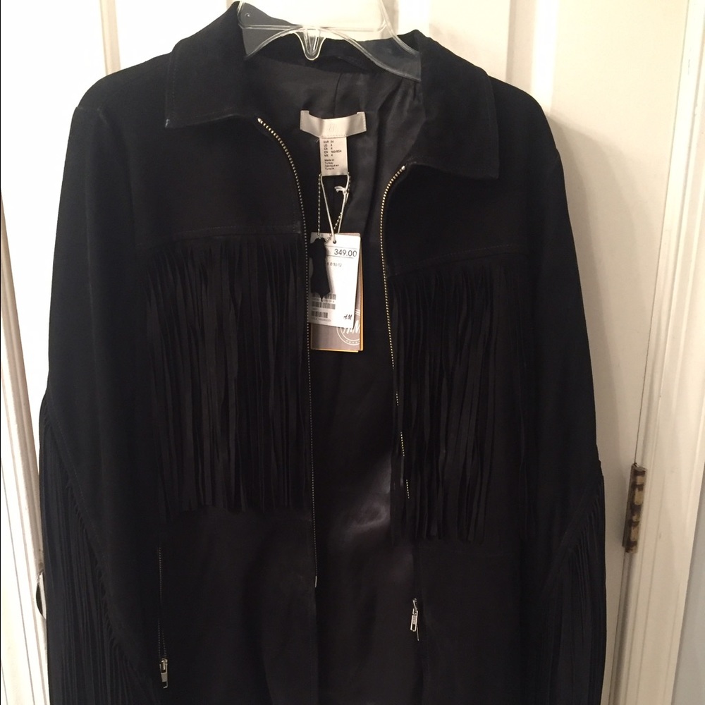 Limited Edition Suede Fringe Jacket