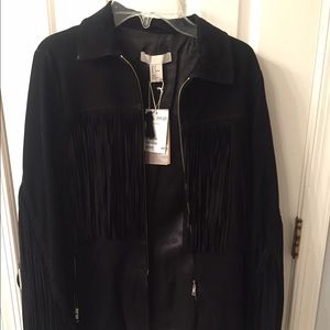 Limited Edition Suede Fringe Jacket