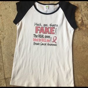 Women's t-shirt breast cancer