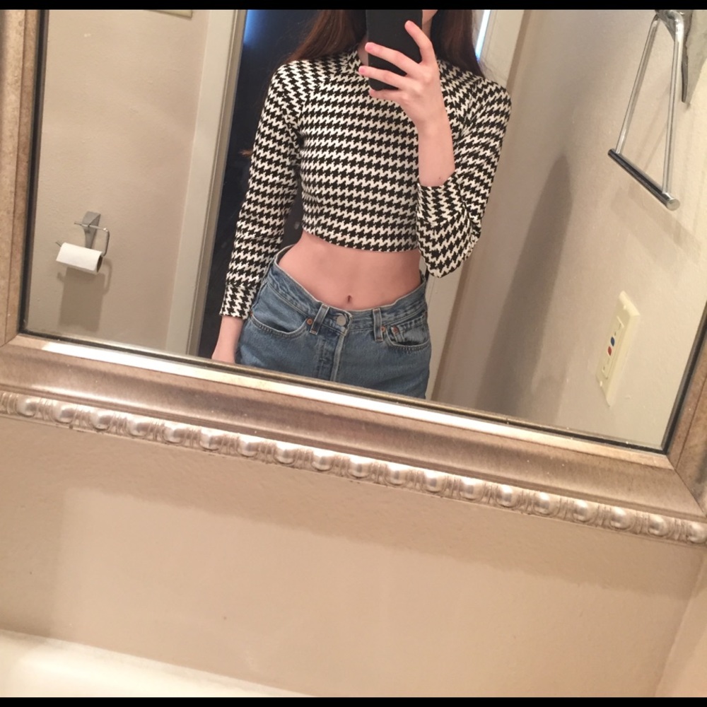 American Apparel crop top