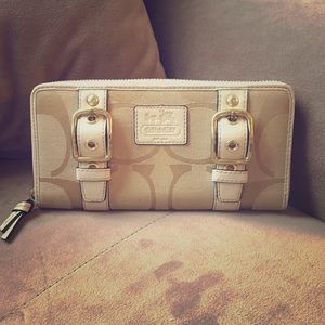 Coach Canvas Wallet