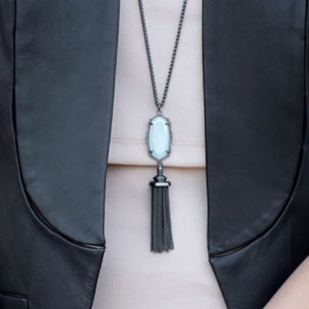 Kendra Scott opalite everly necklace