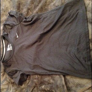 Nike black workout tee