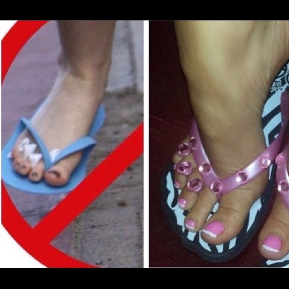 PEDI PRINCESS FLIP FLOPS - Picture 2 of 2