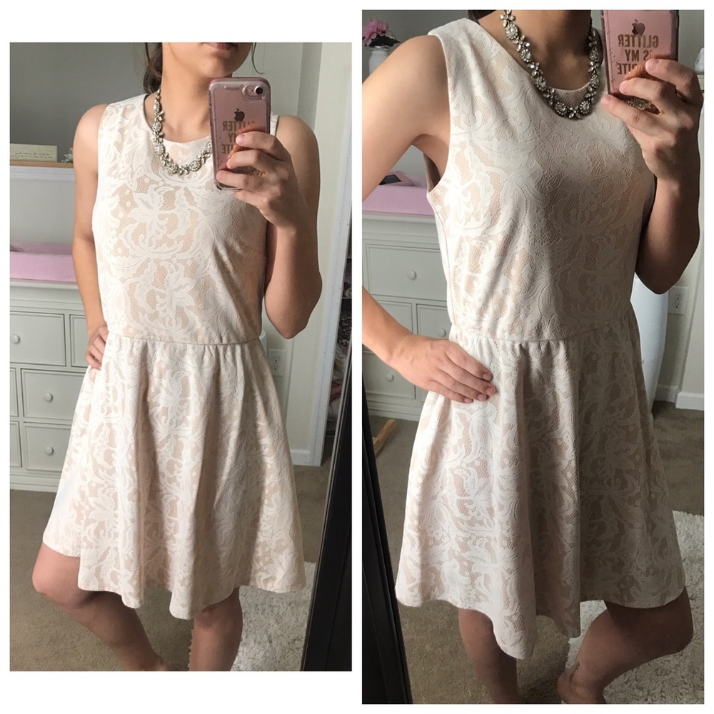 SOLD Fit and Flare summer dress