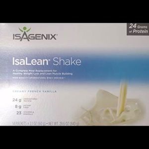 Box of Isagenix Shakes - 13 Vanilla 1 Strawberry
