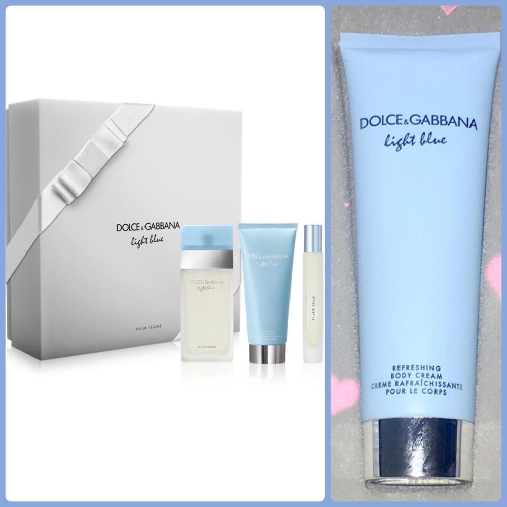 NEW Dolce & Gabbana Light Blue Body Cream 1.6 oz