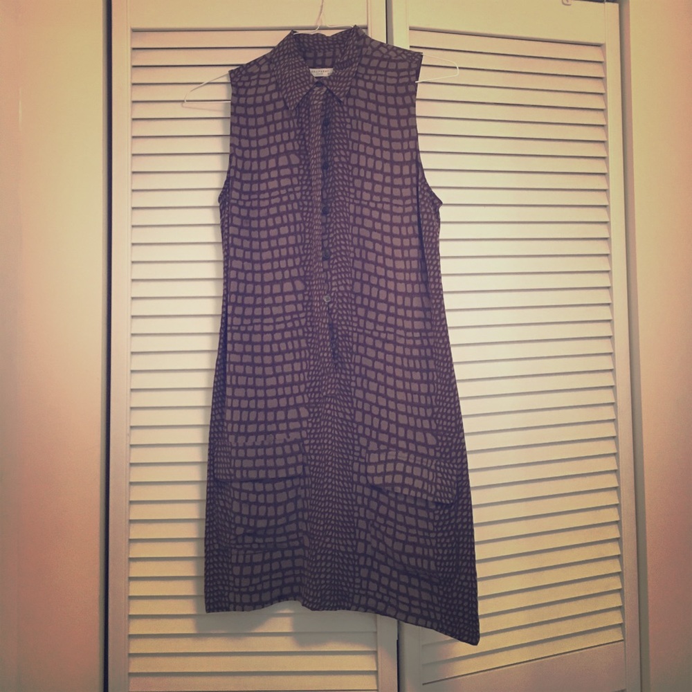 Equipment Snake-Print Silk Dress