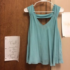 Forever 21 Sky Blue Blouse