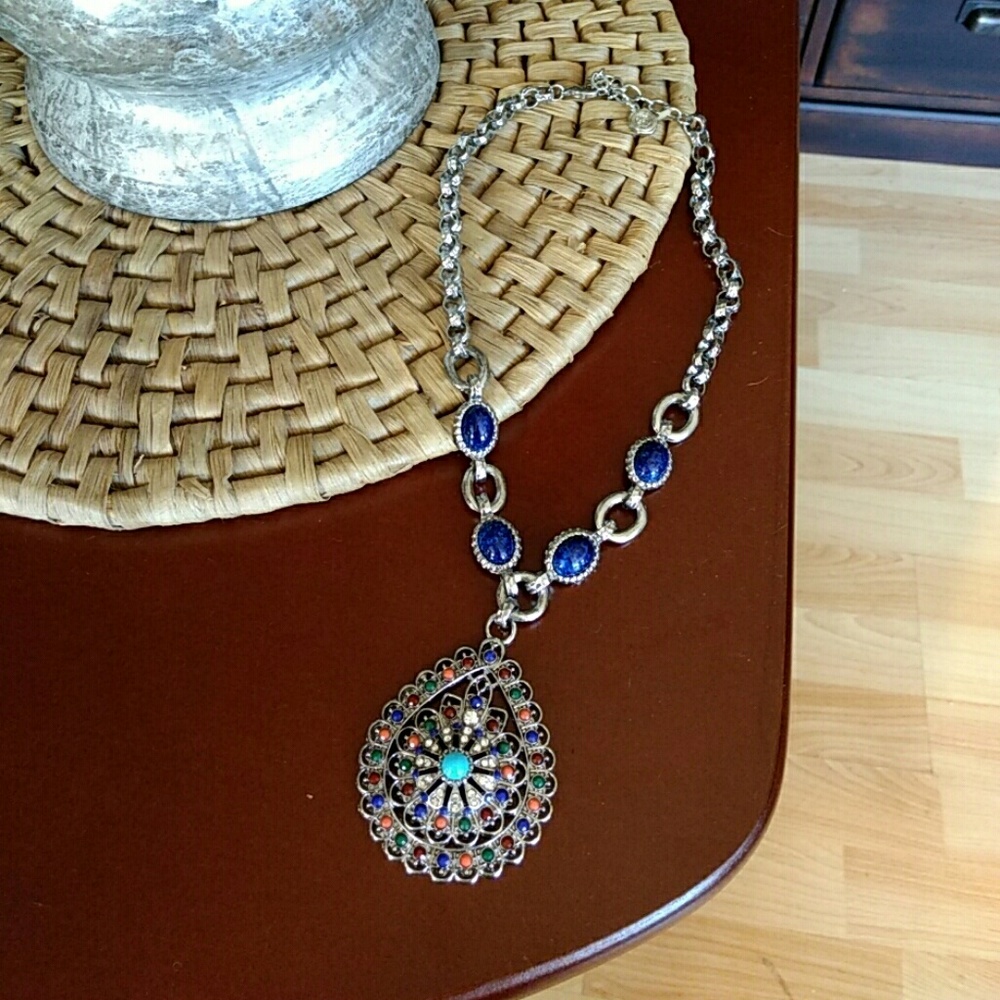 multi color necklace