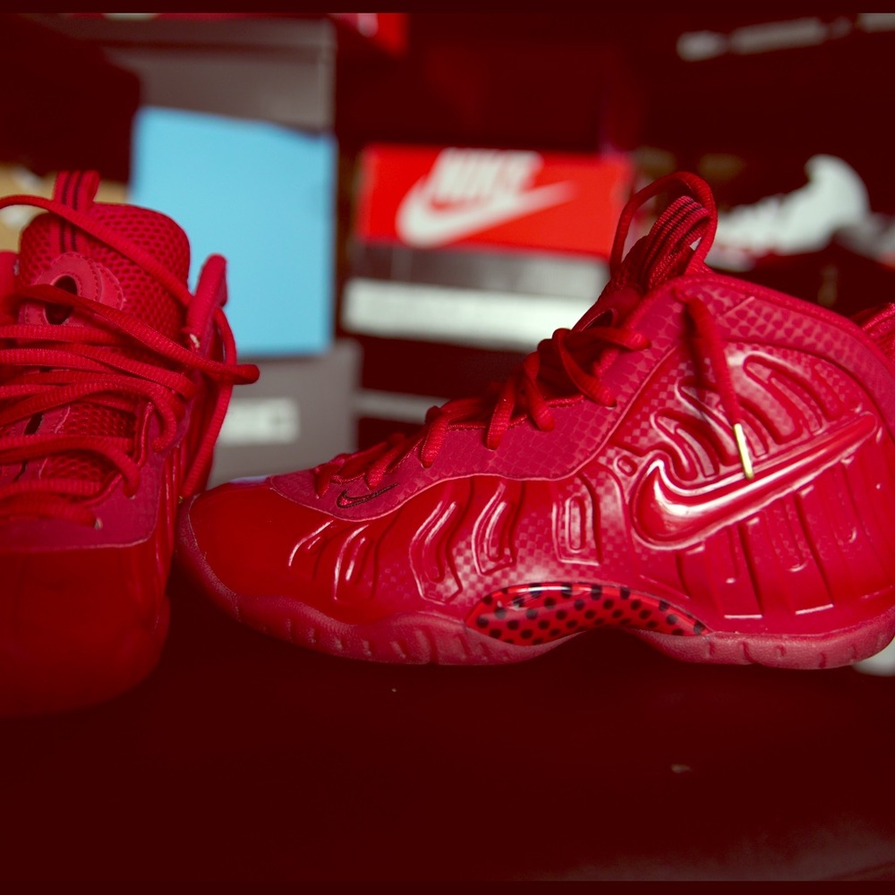 👑👑👑👑 RED GRADE SCHOOL FOAMPOSITES (sz. 7.5y)