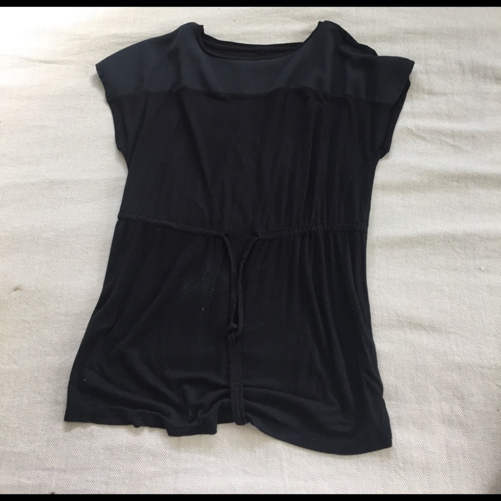 Black loose fit shirt