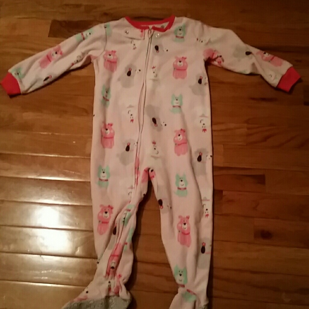 2T footie pajamas