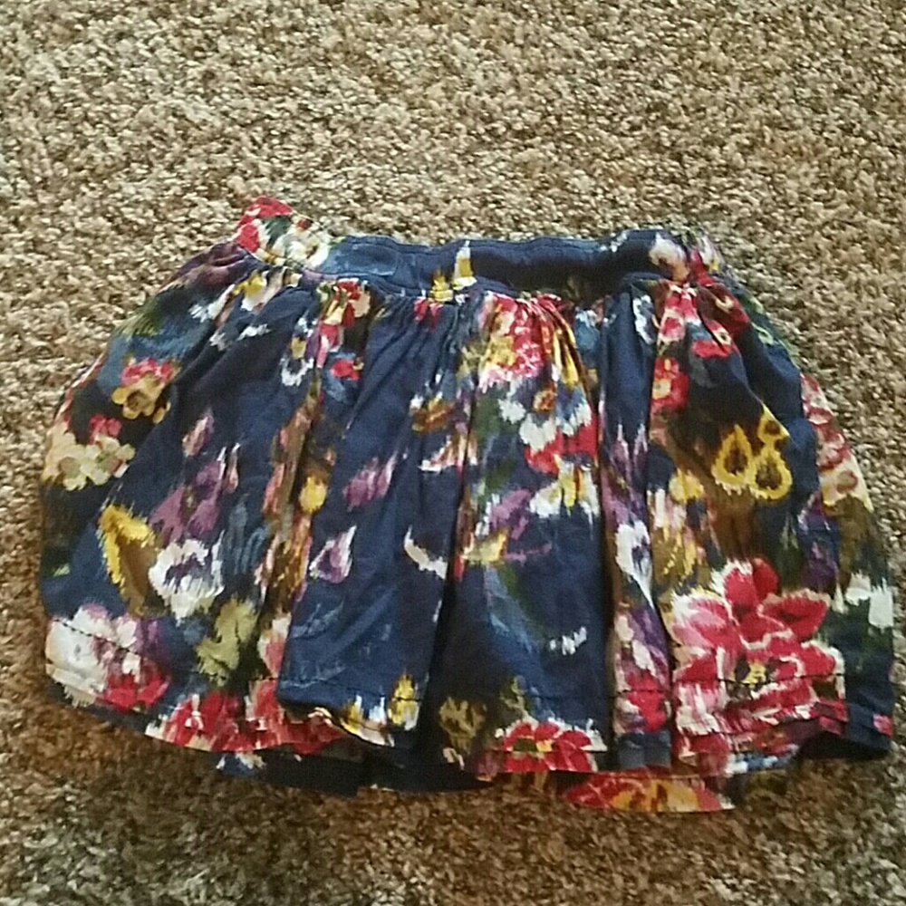 Floral Abercrombie & Finch skirt