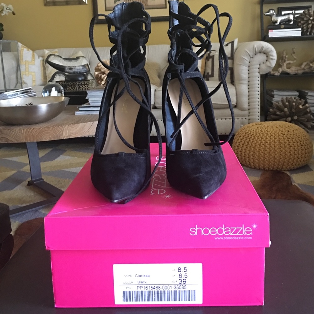 Black heels from Shoedazzle