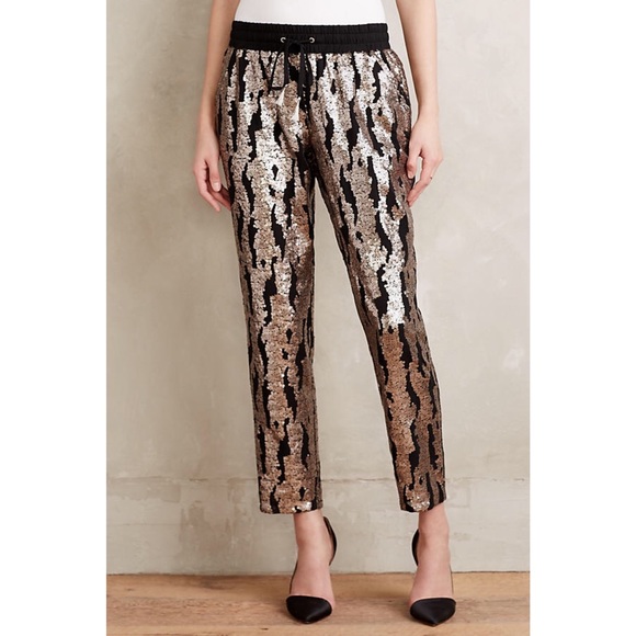 Anthropologie Pants - ❤30% OFF BUNDLES Anthropologie Hei Hei Sequin Pant
