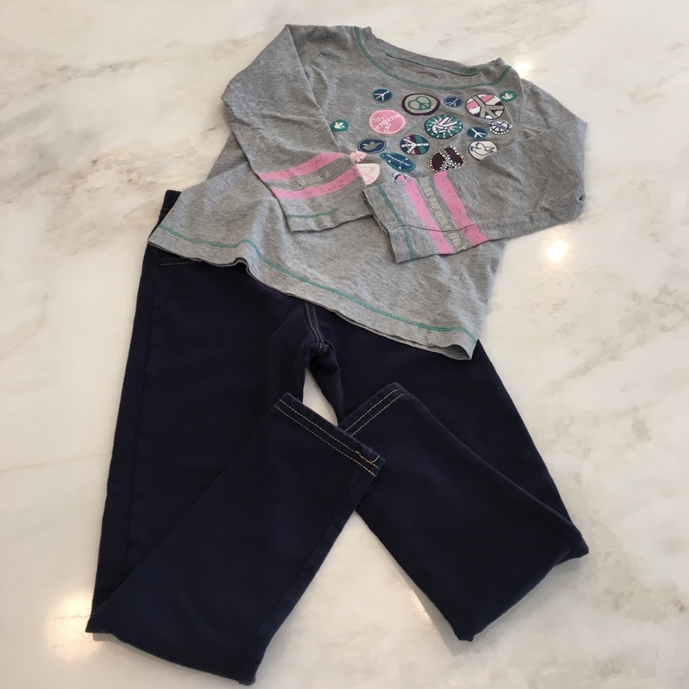 Rebelette Girl's Tee-Size 6/6X