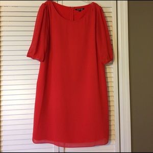 Gianni Bini Red shift dress