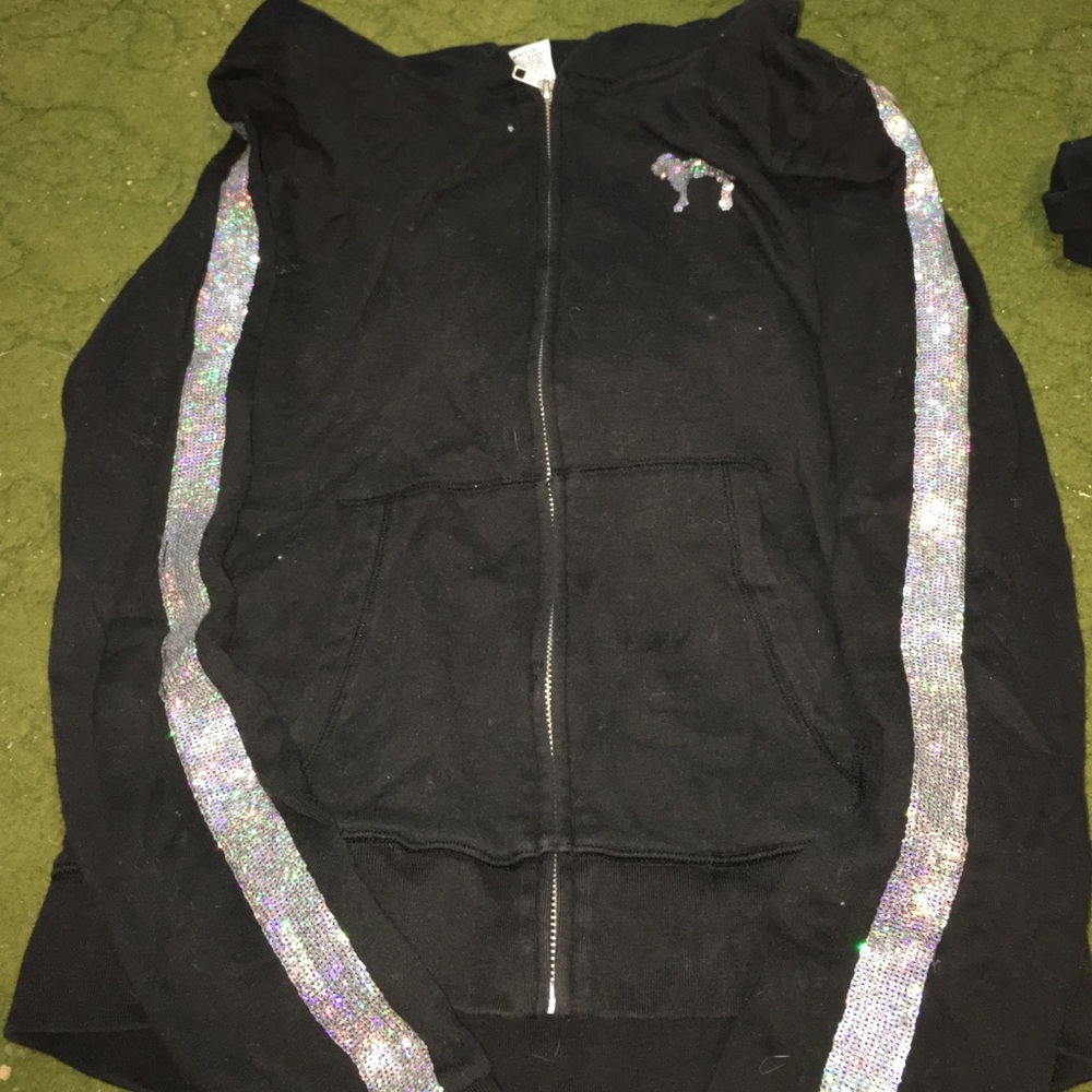 Pink hoodie