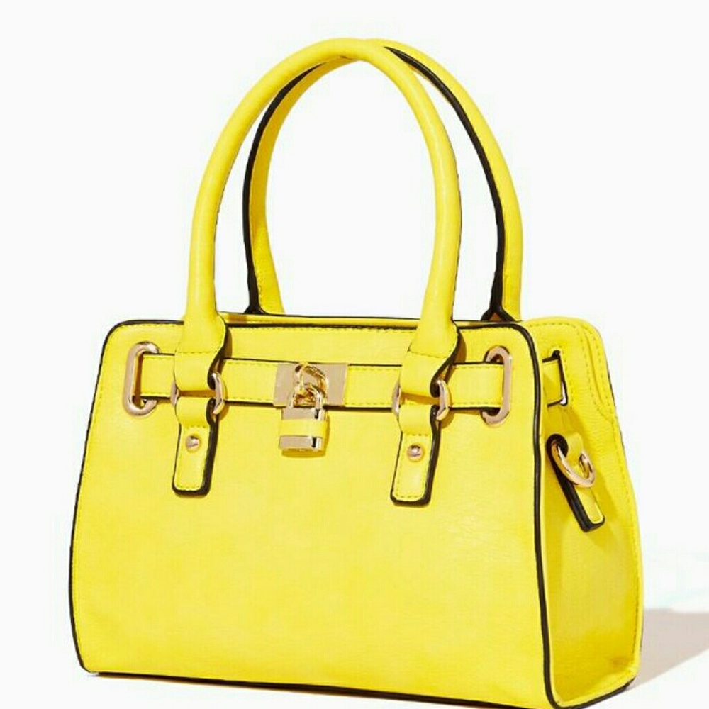 🚨-SOLD Charming Charlie Mini Lady Lockbox Satchel