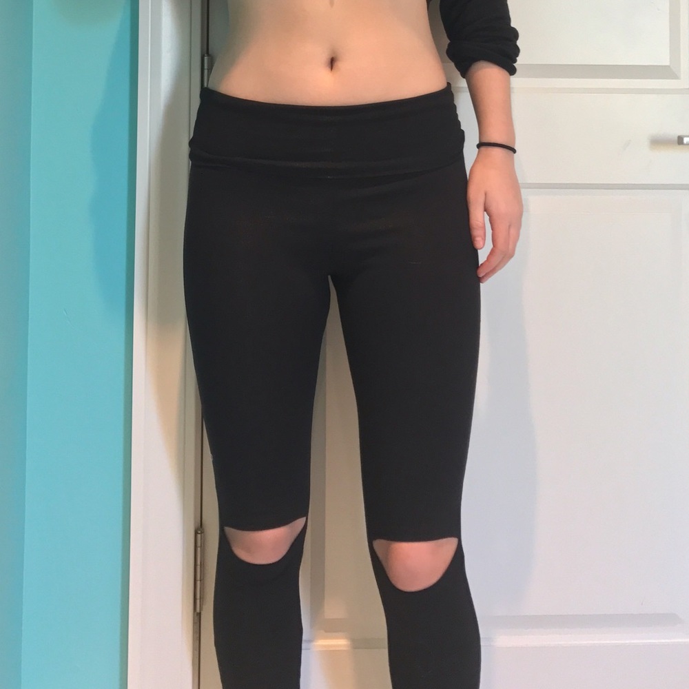 HOST PICK! Slit Leggings - Picture 5 of 5