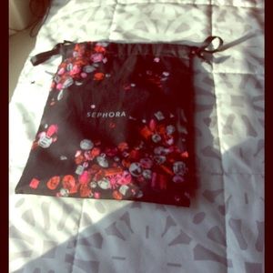 Black make up pouch