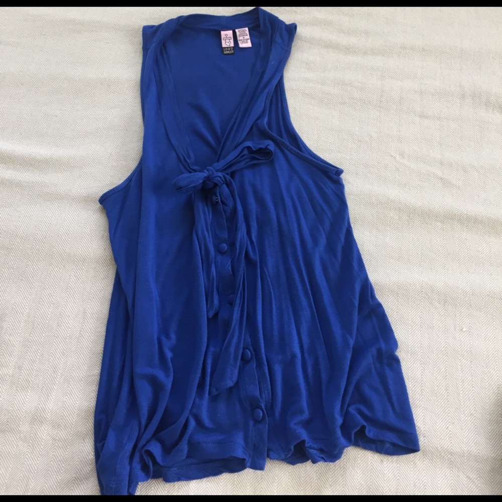 Blue tank top