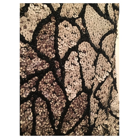 Demetrios Cocktail fully beaded dress - Picture 4 of 6