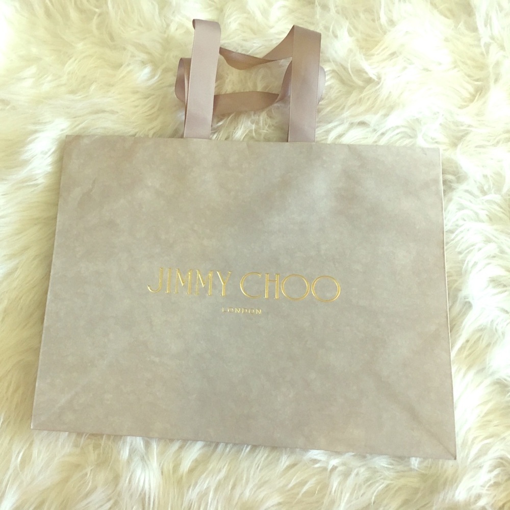 Jimmy Choo shopping bag small size, 2bags