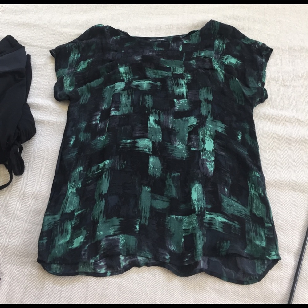 Silk loses fit shirt