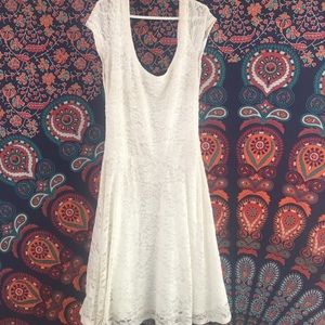 Lace White dress